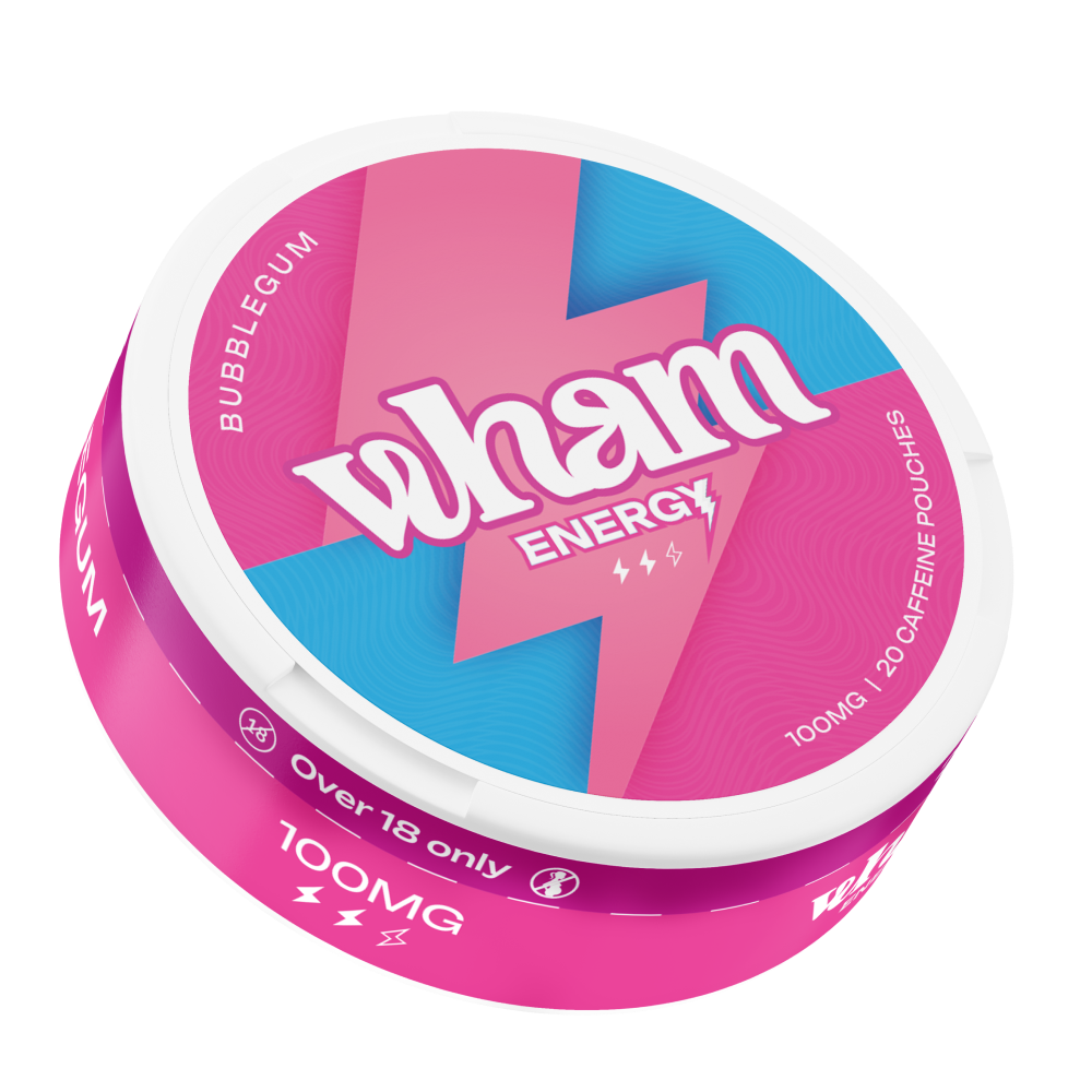 Wham Energy Bubblegum - 100mg