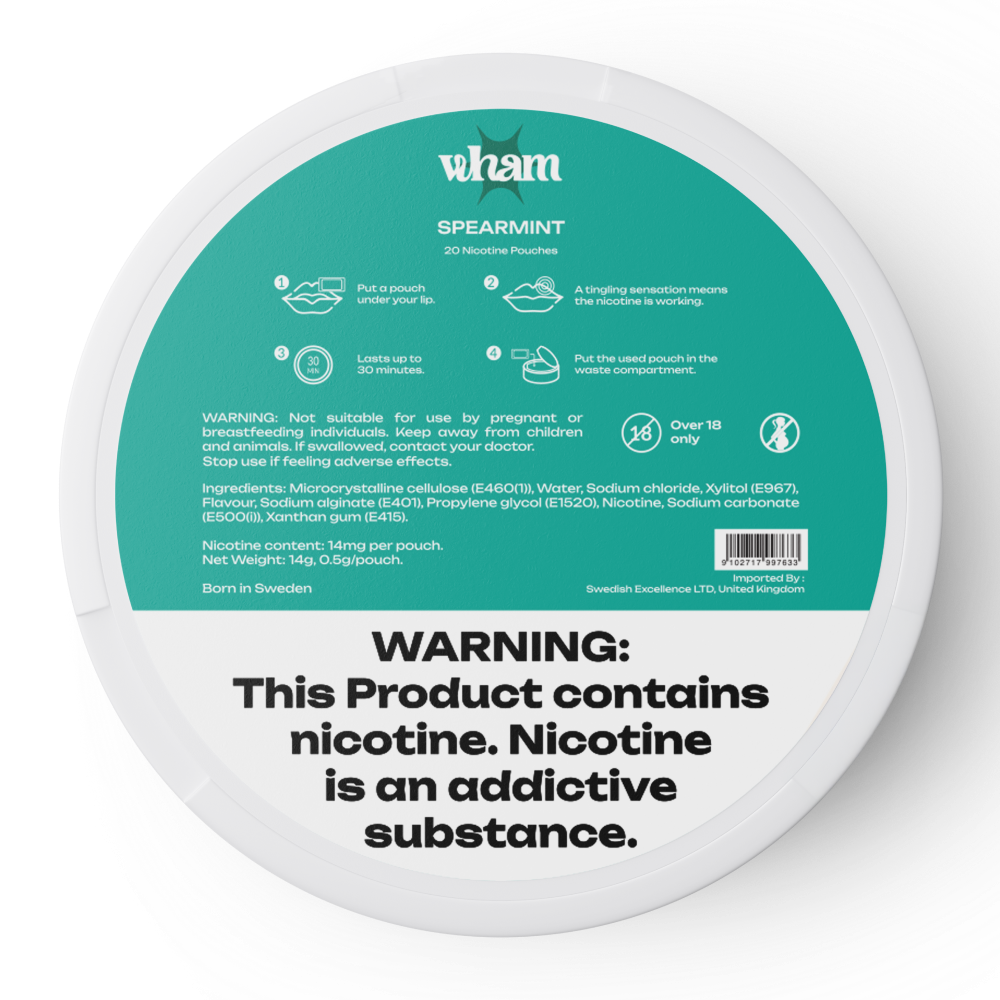 Wham Spearmint - 14mg